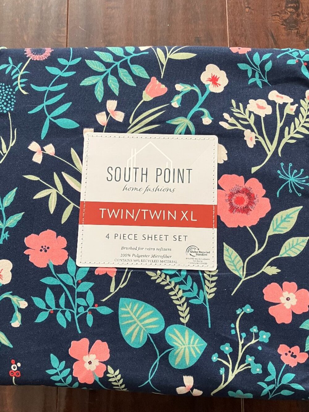 *NEW* South Point Home Fashions Microfiber 4-Piece Sheet Set